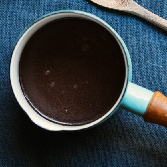 calda de chocolate rapidinha